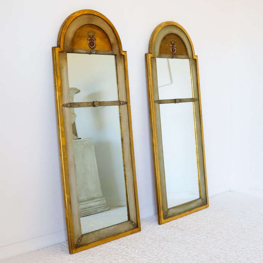 Pair of Decorative Pier Mirrors