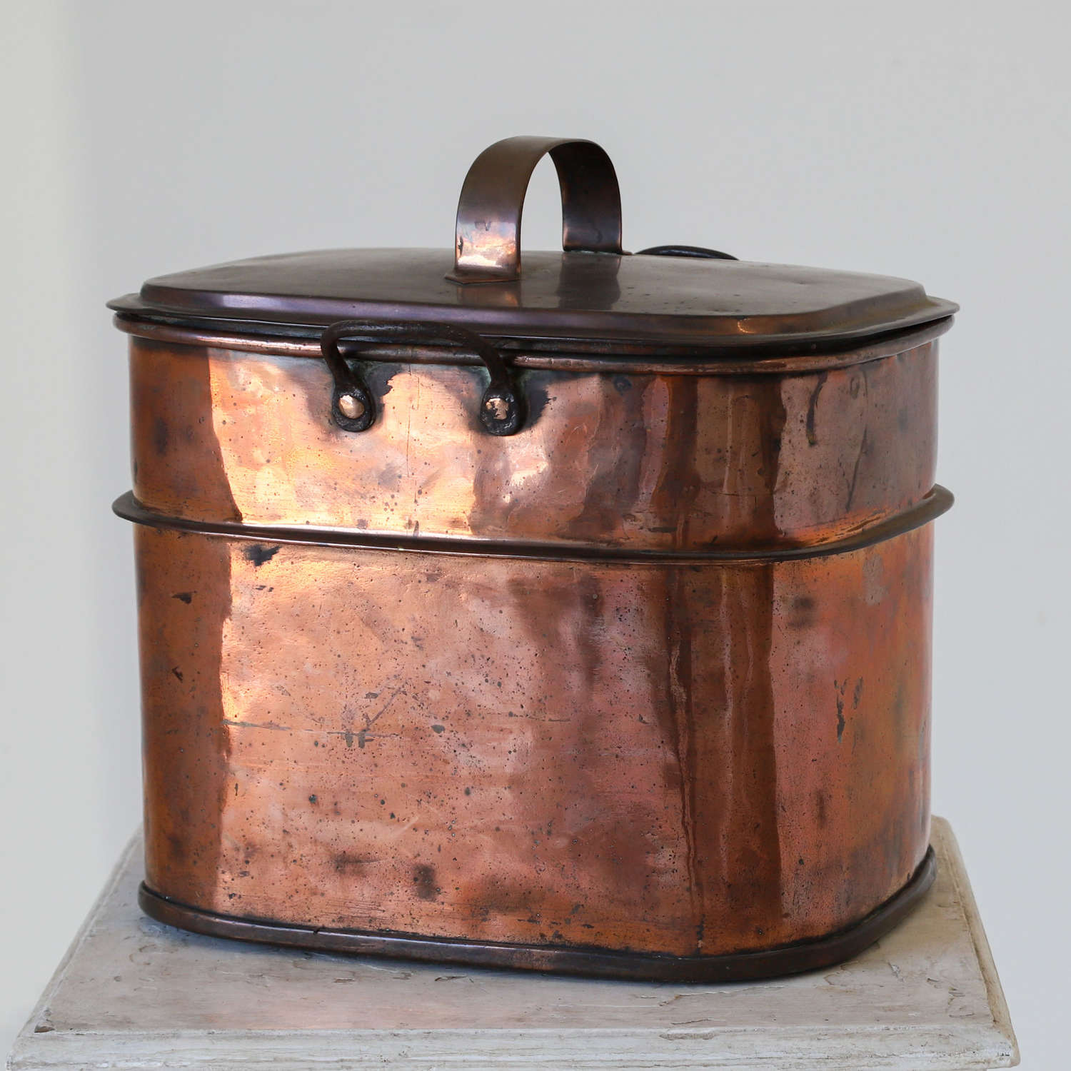 French late 19th/early 20th Century Copper Bain Marie