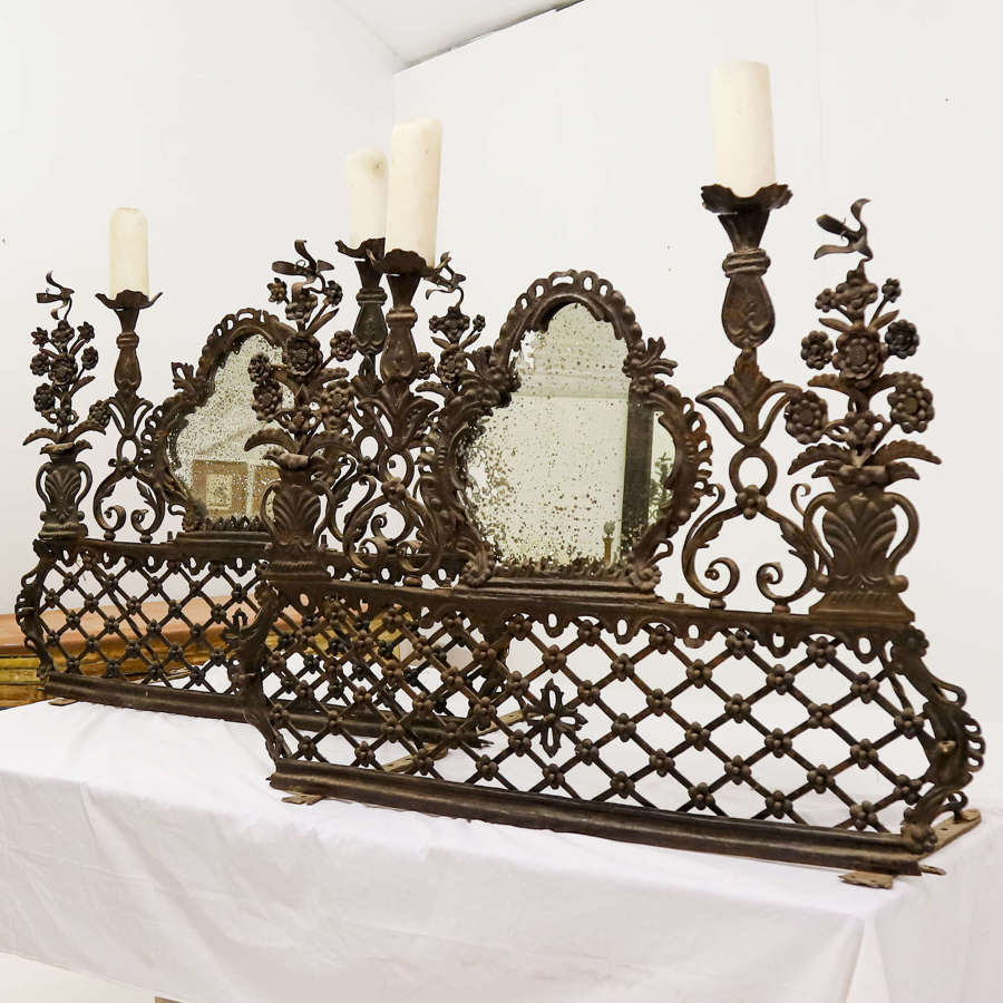 Late 16th/Early 17th Century Portuguese Repoussé Altar Displays