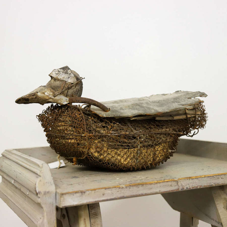 French Late 19th Century Decoy Duck