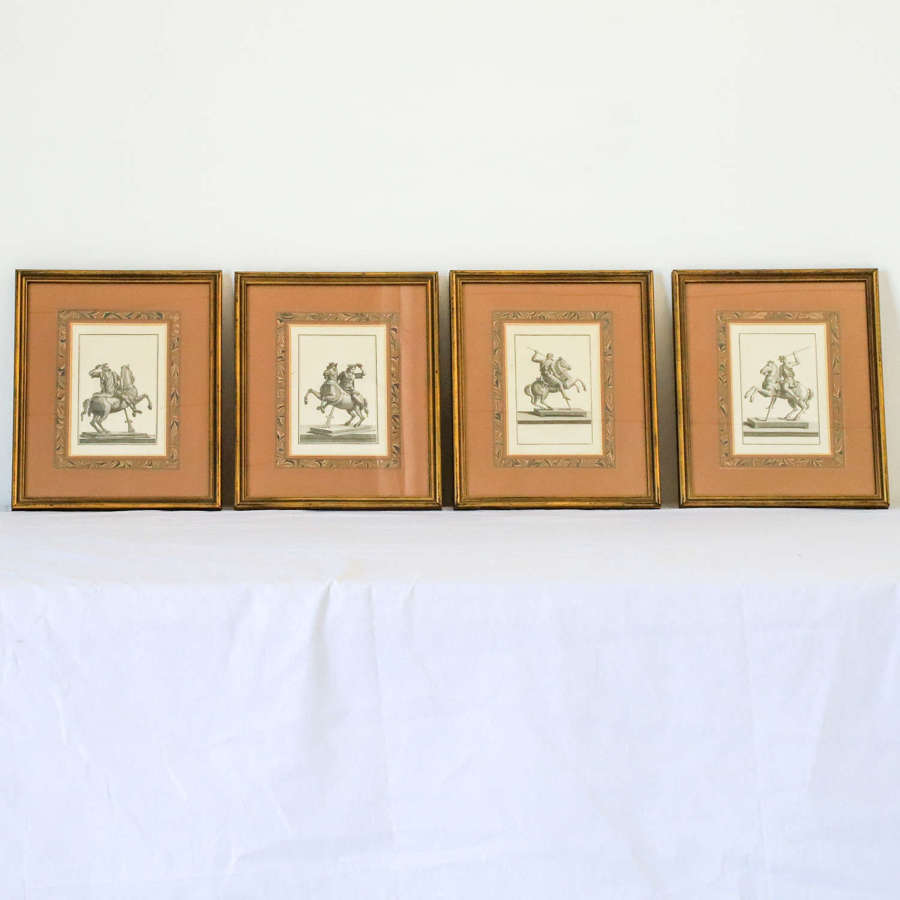 Set of 4 Late 18th Century Grand Tour Engravings