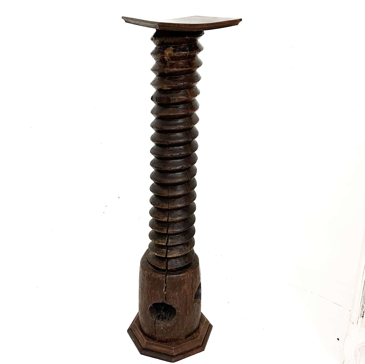 Olive/Wine Screw Press late 18th Century later converted to Jardinière