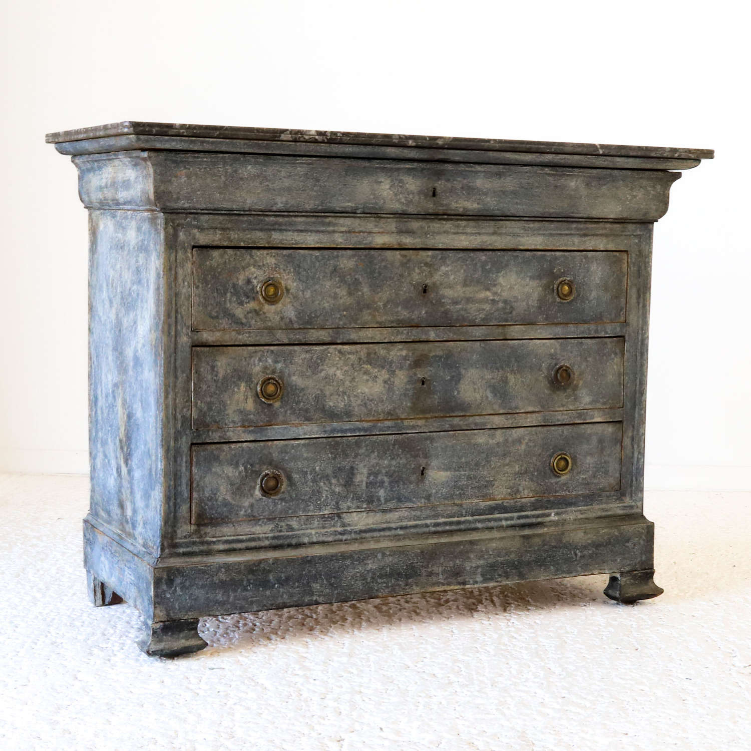 19th Century French Commode with original Marble Top