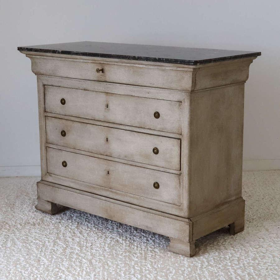19th Century French Commode with original Marble Top