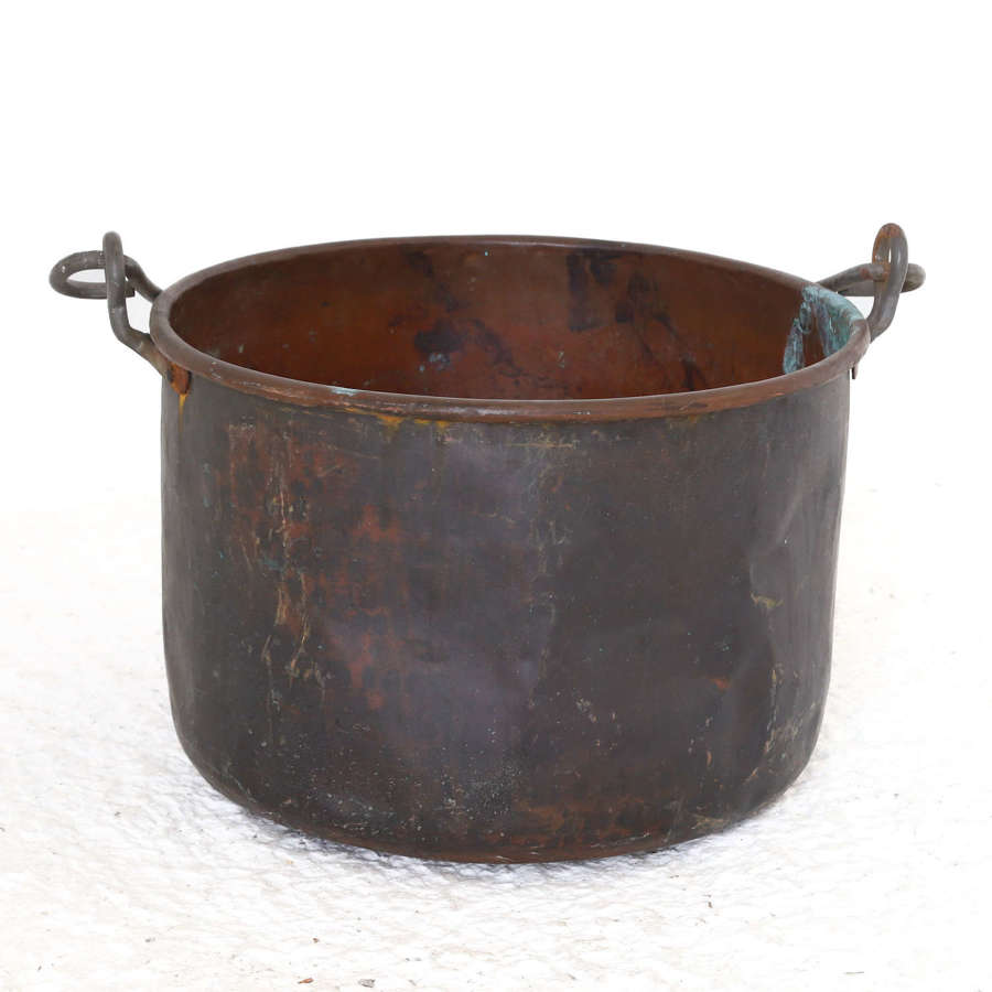 English circa 1790 Kitchenware Small Copper Preserving Pan/Cooking Pot