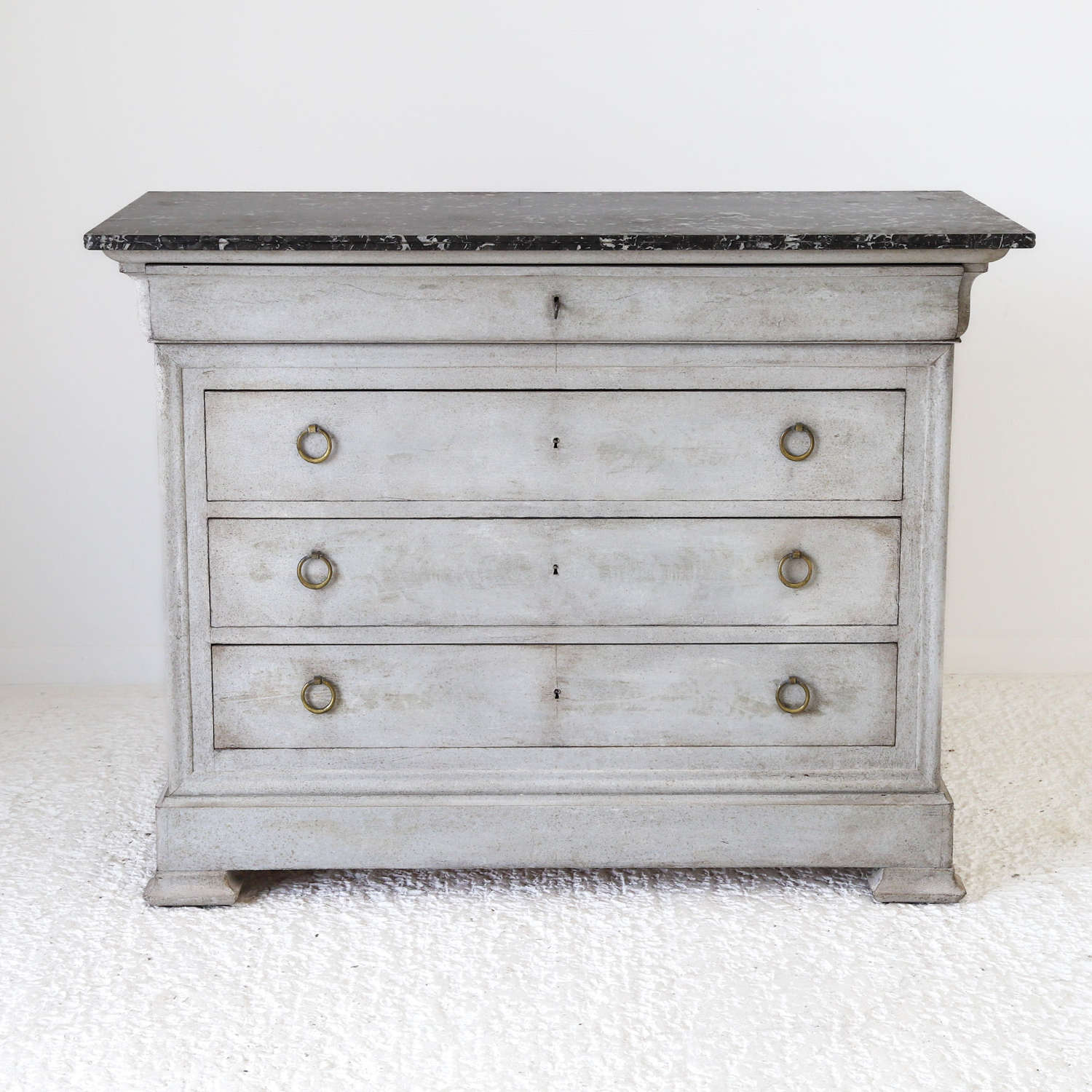 Circa 1900 French Commode with original Marble Top