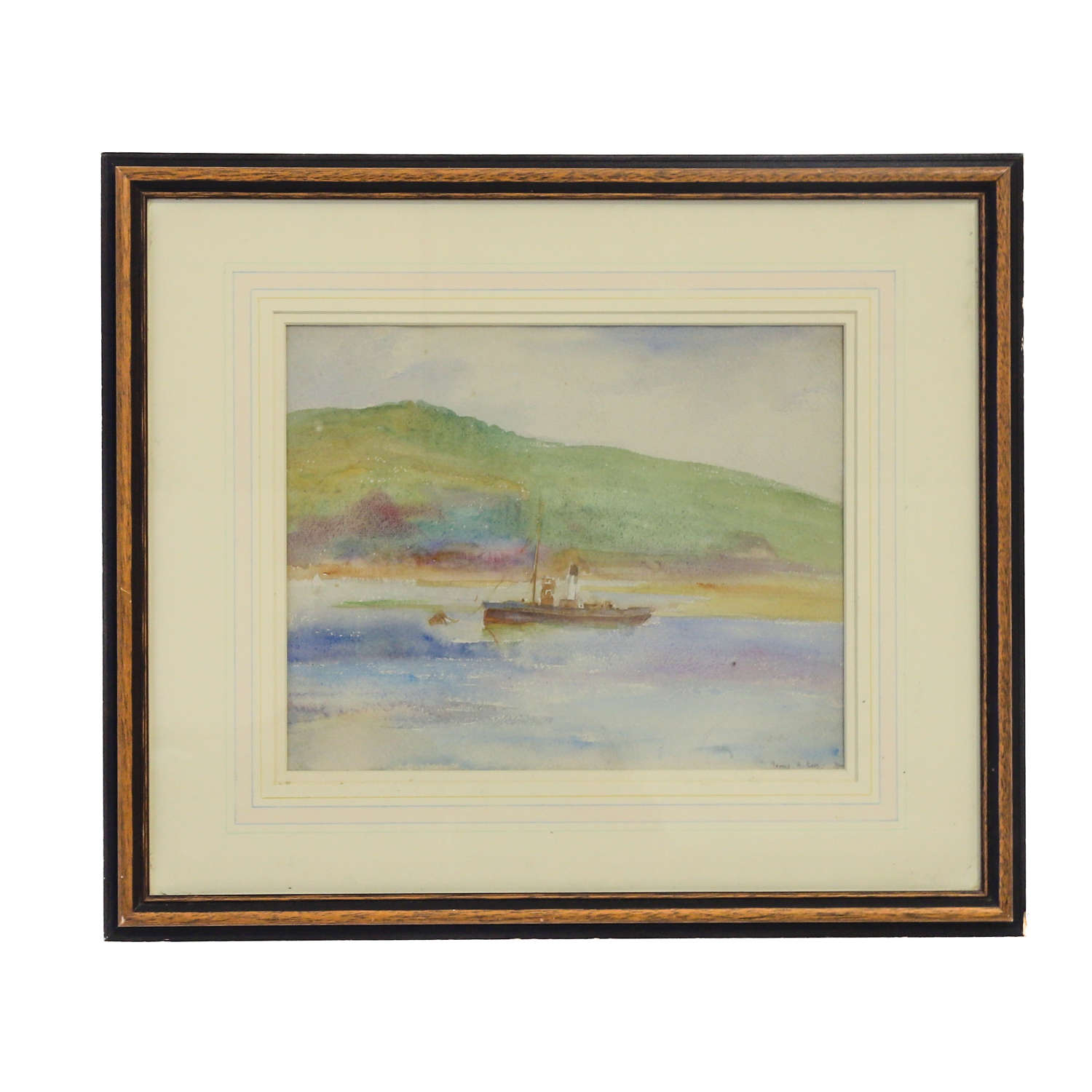 Water Colour Landscape Painting by Marcus Boss RA  1920